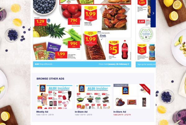 Aldi page browse